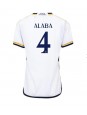 Real Madrid David Alaba #4 Domácí Dres pro Dámské 2023-24 Krátký Rukáv